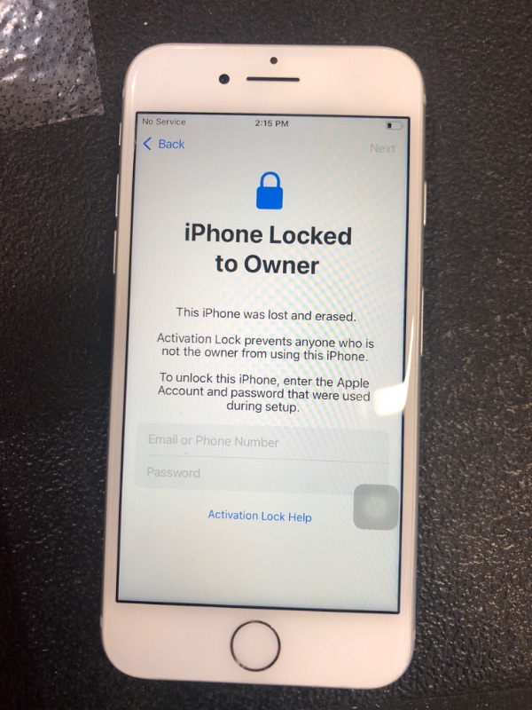 Photo 1 of Apple iPhone 8 64GB Unlocked - Silver