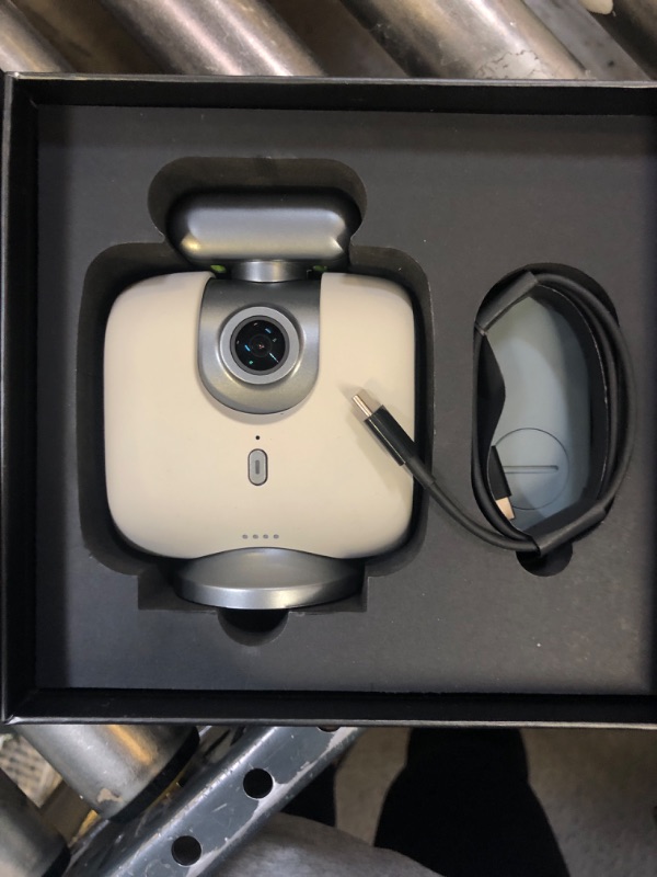 Photo 1 of XbotGo Chameleon AI Auto Sports Action Camera - 4K 60FPS Soccer Camera and Basketball Tracking Camera for Team Sports, Live Streaming, No Subscription, Works with iOS & Android (Pearl Grey)