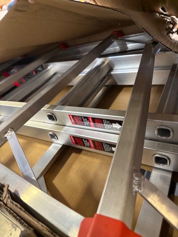 Photo 1 of Little Giant Ladder Systems, SkyScraper, M17, 9-17 Foot, Stepladder, Aluminum, Type 1A, 300 Lbs Weight Rating, (10110)