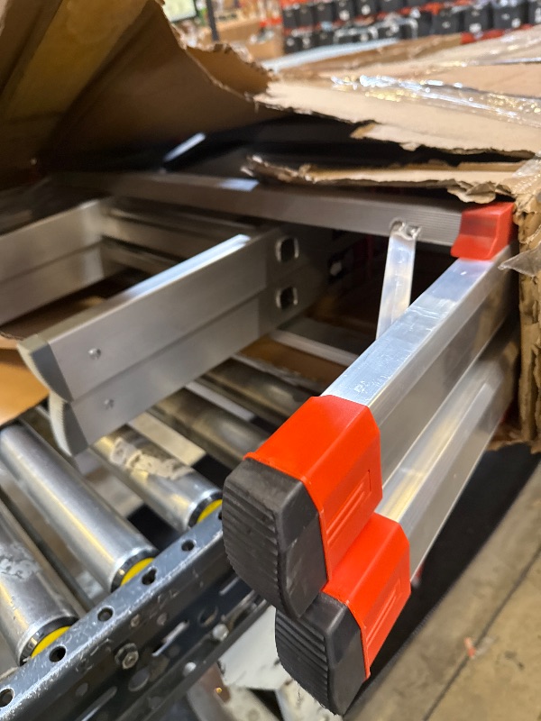 Photo 1 of Little Giant Ladder Systems, SkyScraper, M17, 9-17 Foot, Stepladder, Aluminum, Type 1A, 300 Lbs Weight Rating, (10110)