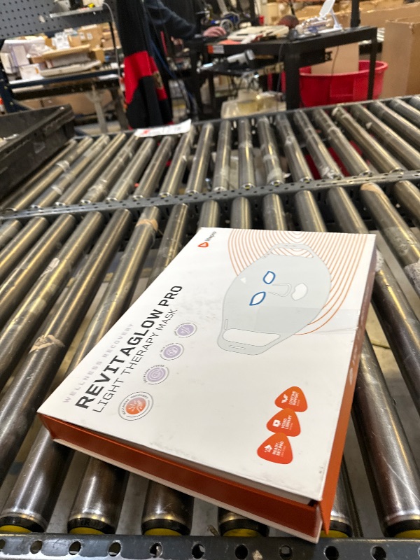 Photo 1 of LifePro Red Light Therapy Face Mask - LED Light Therapy Mask with 3 Colors for Face and Neck - Portable Skin Care Device for At-Home Facials