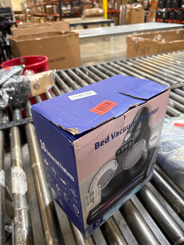 Photo 1 of JPHYLL Mattress Vacuum Cleaner, 16Kpa Bed Vacuum Cleaner with 253.7nm UV-C Light & HEPA Filter & Heating & Ultrasonic Quintuple Tech & 30000 RPM/Min Brushroll Rotation, 500W, Corded