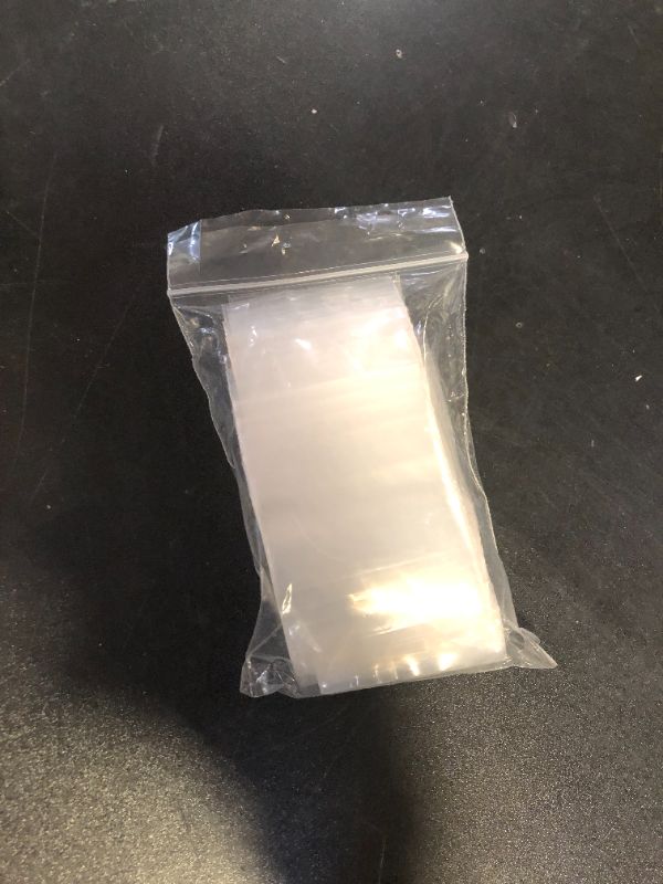 Photo 1 of 100pc Self Locking 2 x 2 Plastic Bags 2mm Thick All Purpose Storage Baggies