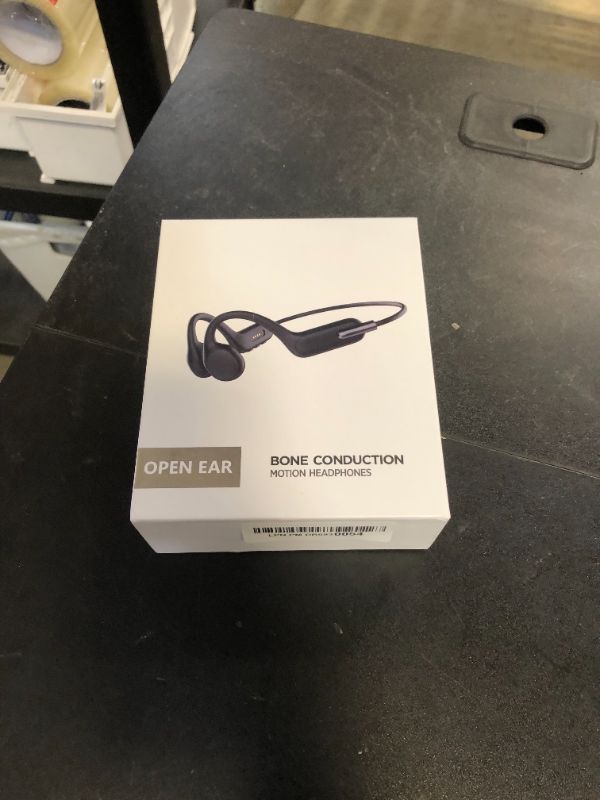 Photo 1 of Bone Conduction Headphones, Wireless Open-Ear Headphones, Bluetooth 5.3 with Mic - MP3 Play Built-in 32GB Memory, IPX8 Waterproof Sports Headphones for Gym Workout Swimming Running Cycling, Black