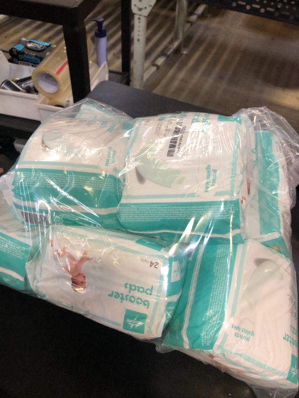 Photo 1 of Medline Booster Pads with Adhesive, 192 Count, Baby Diaper Doubler for Overnight Use to Help Eliminate Leaks