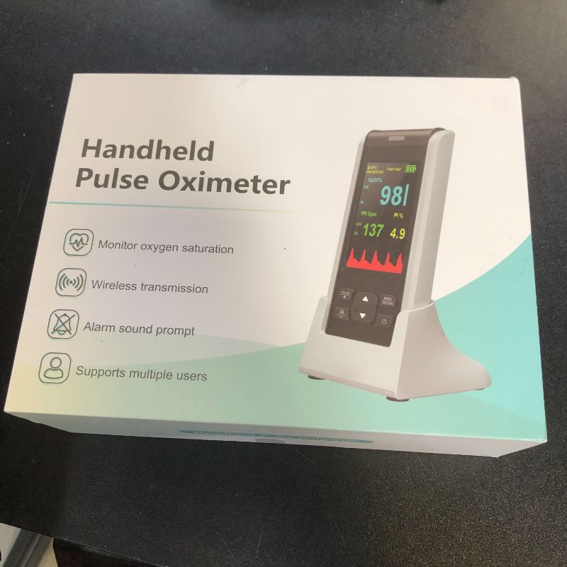 Photo 1 of Pulse Oximeter-HOLFENRY Handheld Pulse Oximeter for Baby&Adult,Infant Pulse Oximeter Fingertip Rechargeable with Continuous Monitor&Alarm,FSA/HSA Eligible