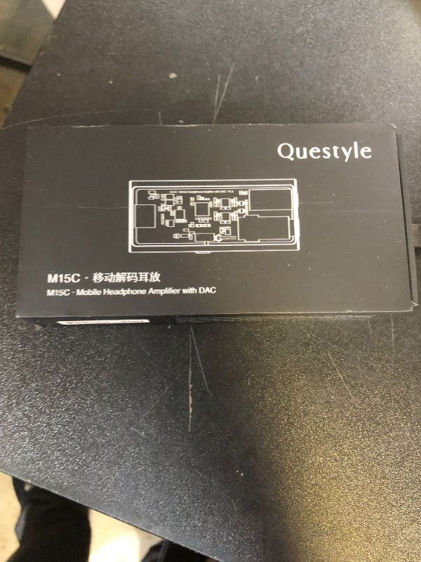 Photo 1 of Questyle M15C Headphone Amplifier Portable USB DAC Amps 32Bit/384kHz DSD256 Decoder with 4.4mm and 3.5mm Dual Outputs High Resolution Lossless for Smartphones/PC/Laptops