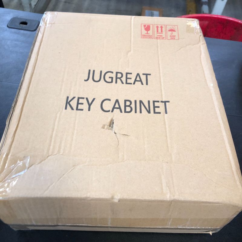 Photo 1 of JUGREAT 80 Keys Cabinet with Sensor Light,Electronic Key Safe,Pin Code Keyless Storage Box for Keys,Secure Wall Mount Safe with 80 Key Tags