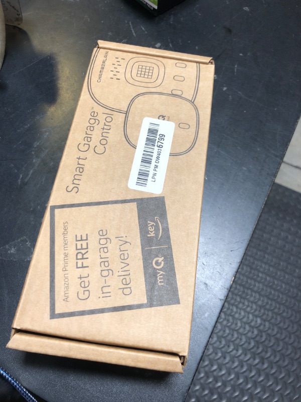 Photo 1 of CHAMBERLAIN Smart Garage Control - Wireless Garage Hub and Sensor with Wifi & Bluetooth - Smartphone Controlled, myQ-G0401-ES, White