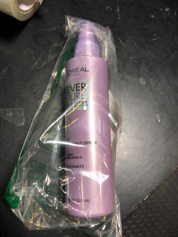 Photo 1 of L'Oreal Paris Sulfate Free Moisture 21-in-1 Leave-In Conditioner for Dry Hair, EverPure, 6.7 fl oz