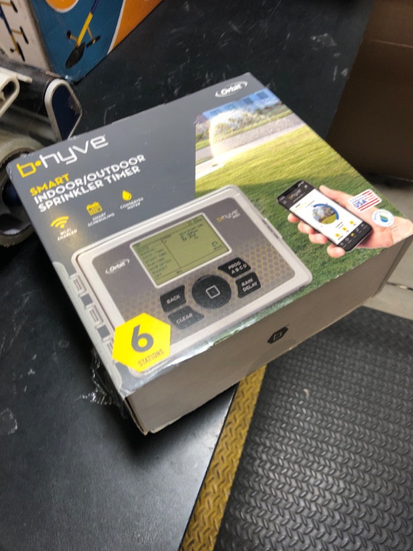 Photo 1 of Orbit 57946 B-hyve Smart Indoor/Outdoor 6-Station WiFi Sprinkler System Controller
