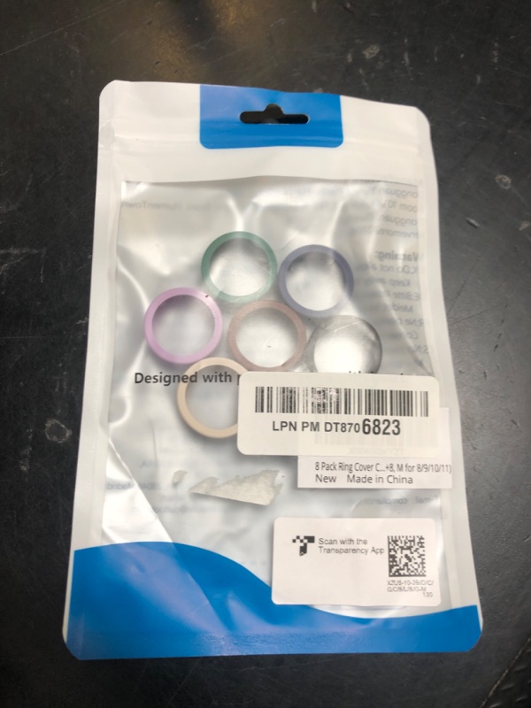 Photo 1 of 10 Pack Ring Cover Compatible with Oura Ring Gen 4/Oura Ring Gen 3/Oura Ring Gen 3 Horizon, Surport Charging with Cover on, Anti-Scratch Elastic Silicone Ring Protector for Men Women Working Out Gym