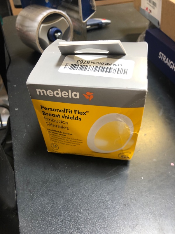 Photo 1 of Medela Breast Shields PersonalFit Flex, 24mm Breast Shield Shaped Around You for Comfortable and Efficient Pumping, Made Without BPA, Pack of 2 Breastshields