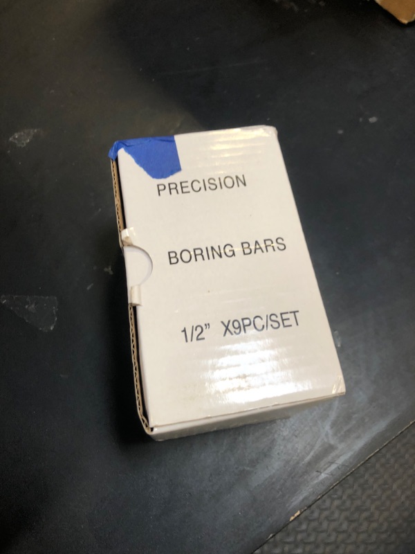 Photo 1 of 1/2" Shank 9 Pcs Boring Bar Set Carbide Tipped Bars