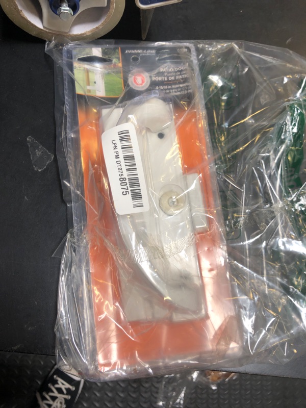 Photo 1 of Prime-Line C 1263 Diecast, White, Patio Door Handle Set with Clamp Upgrade (Single Pack)