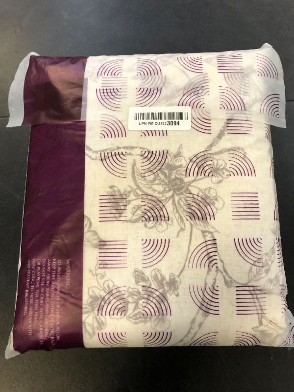 Photo 1 of jinchan Floral Linen Curtains for Living Room 84 Inch Length Butterfly Curtain Taupe Floral Curtains French Country Farmhouse Curtain Flower Patterned Drapes Window Treatment Set 2 Panels