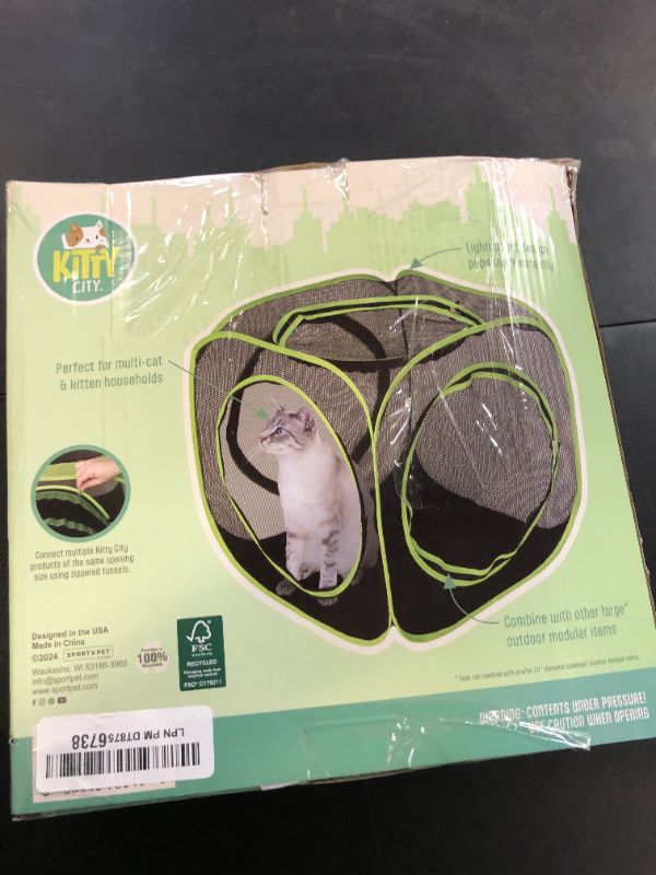Photo 1 of Kitty City Large Outdoor Play Cube