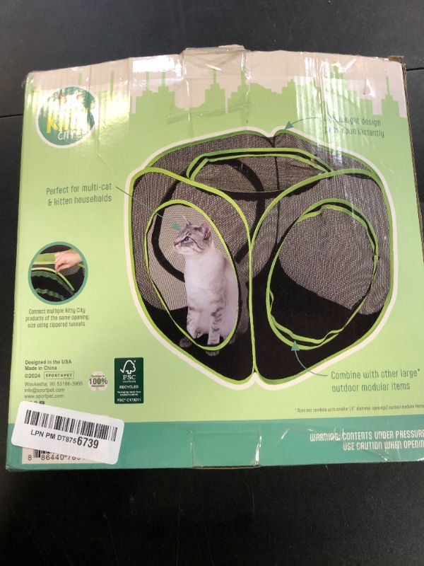 Photo 1 of Kitty City Large Outdoor Play Cube