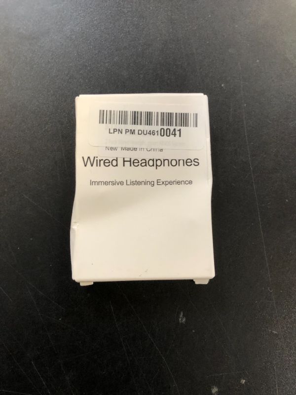 Photo 1 of 2 Pack Earbuds for iPhone Headphones Wired HiFi Stereo Headsets [MFi Certified] Noise Reduction Earphones for iPhone 14/13/12/11/XR/XS/X/8/7/SE Support iOS System(Built-in Microphone & Volume Control)
