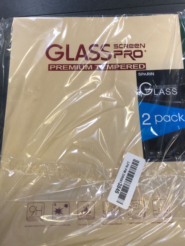 Photo 1 of SPARIN Screen Protector for Samsung Galaxy Tab S10 Plus/S9 Plus/S9 FE Plus/S7 FE 5G/S8+ 12.4 Inch, HD Tempered Glass for galaxy Tablet S10+, Anti-Scratch, High Response -2 Pack