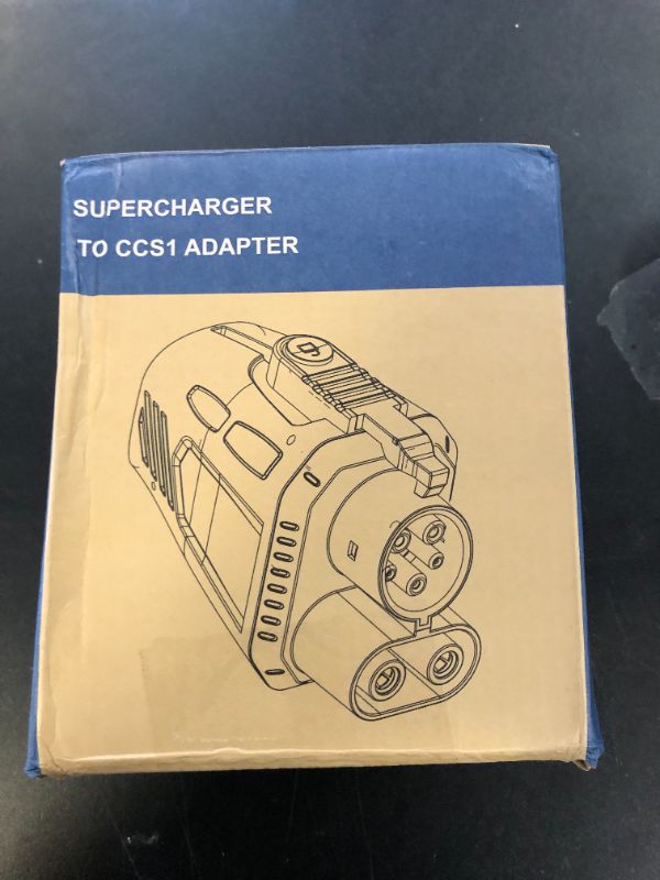 Photo 1 of 2025 Upgraded for Tesla Supercharger to CCS1 Charger Adapter, Max 500A 1000V Fast Charge NACS to CCS Electric Vehicle Charging Adapter Compatible with Tesla Supercharger, Fit for Rivian,Ford,GM EVs