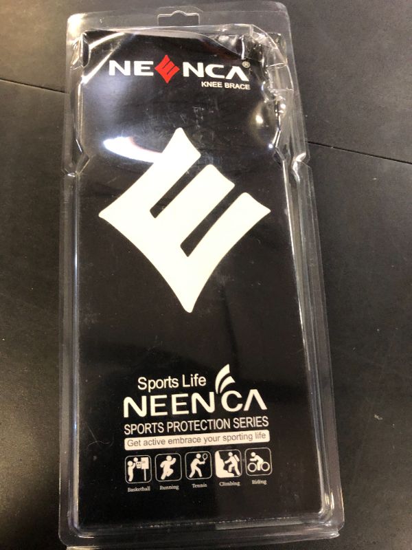 Photo 1 of NEENCA Professional Knee Brace for Knee Pain, Adjustable Hinged Knee Support with Removable Side Stabilizers, Strong Stability for Joint Pain Relief, Arthritis, Meniscus Tear, ACL, PCL, Runner, Sports