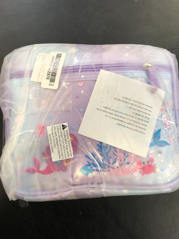 Photo 1 of Bevalsa Bento Lunch Box for Kids with Insulated Water Bottle & Lunch Bag Set - 43oz Lunch Containers, 15oz Kids Water Bottle, Lunch Bag & Ice Pack for School Girls (Mermaid)