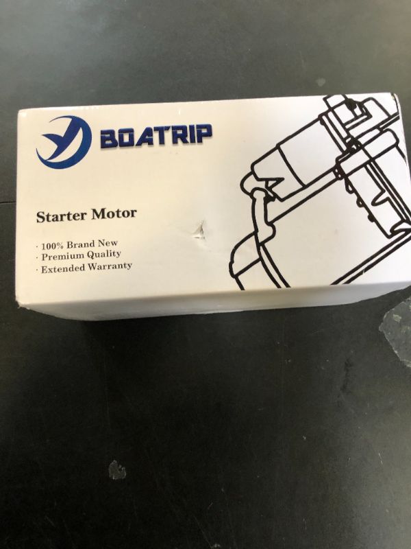 Photo 1 of Boatrip 863007A1 New Starter Motor Replacement for 96-07 Mercruiser Volvo Penta Mercury Marine 4.3 5.0 5.7 6.2 7.4 8.1 8.2 V6 V8 Engine 50-863007A1 Arco 30433 30460 57-30433 3660566-3 6792BN