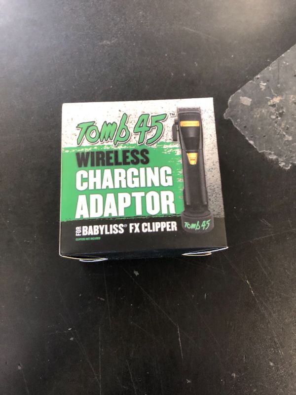 Photo 1 of Wireless Charging PowerClip adapter for BaBylissPRO Barberology GOLDFX Clipper, FX870G, Wireless Charging Adaptor Only, Wireless charging Adaptor for GOLDFX