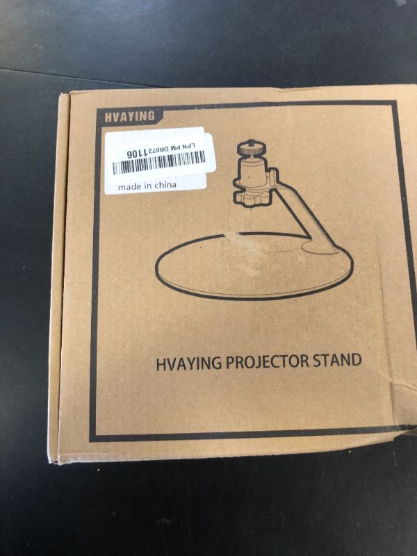Photo 1 of HVAYING Desktop Projector Stand Adjustable Tilt with 1/4" Screw - Ideal for Home, Office, and Studio - Compatible and Most LCD/DLP Video Projector
