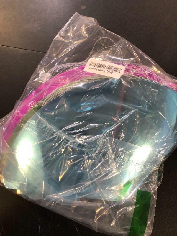 Photo 1 of BLUE PANDA 50 Pack Birthday Party Cone Hats for Kids and Adults, Bulk Set in 5 Colors (Metallic Blue/Green/Gold/Silver/Hot Pink)