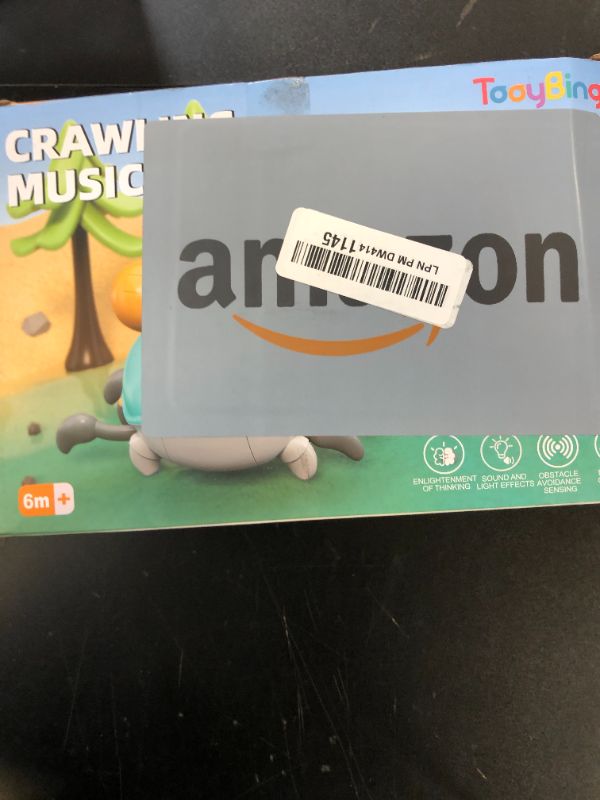Photo 1 of Musical Crawling Crab Baby Toy, Tummy Time Toy for 6-12 Month Boy Girl, Light-up Walking Dancing Moving Crab for 1 Year Old Baby Educational Learning, Great Gift for 12-18 Month Infant