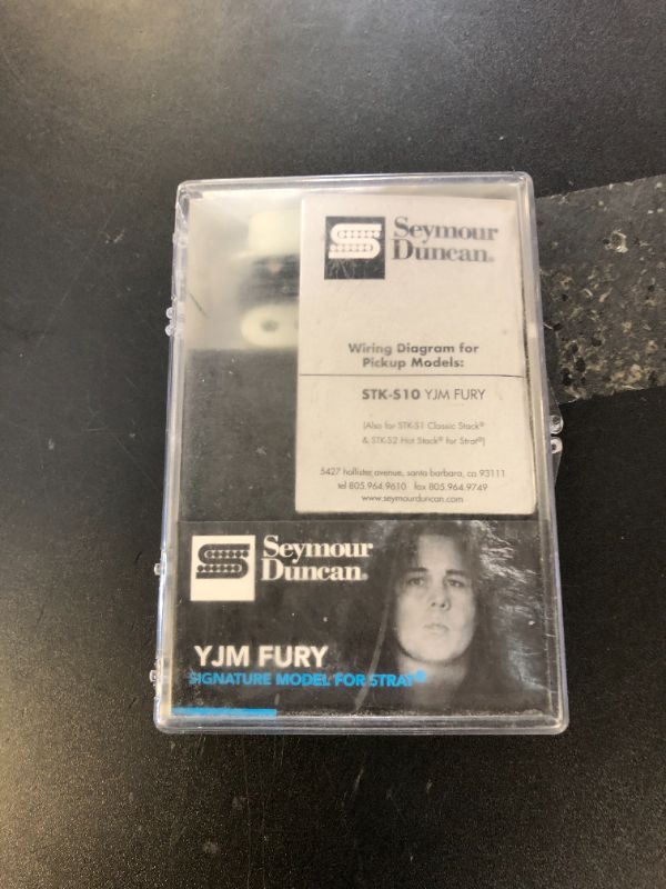Photo 1 of Seymour Duncan STK-S10 YJM Fury Stack Set Pickup Off White