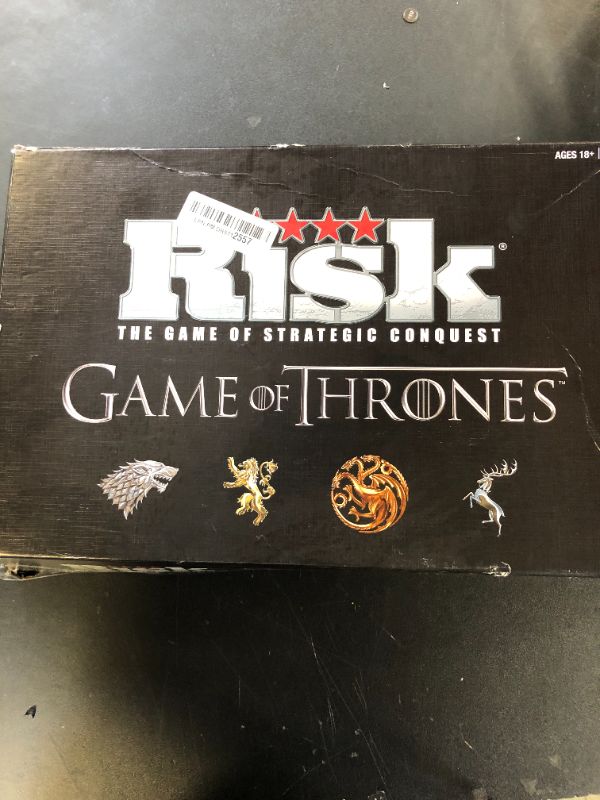Photo 1 of USAOPOLY Risk Game of Thrones Strategy Board Game | The for Game of Thrones Fans | Official Game of Thrones Merchandise | Based on The TV Show on HBO Game of Thrones | Themed Risk Game
