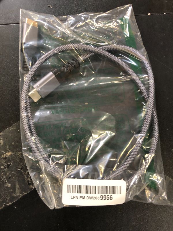 Photo 1 of iYavvort 8K 10K 4K HDMI Cable 48Gbps 3.3FT/1M, Certified Ultra High Speed HDMI Cable Braided Cord-4K@120Hz 8K@60Hz, DTS:X, HDCP 2.2 & 2.3, HDR 10 Compatible with Roku TV/PS5/HDTV/Blu-ray