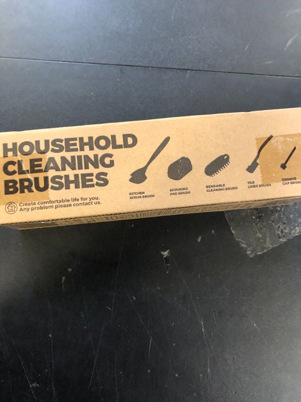 Photo 1 of Holikme 5Pack Kitchen Cleaning Brush, Green