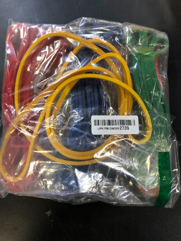 Photo 1 of WIKDAY Resistance Bands, Pull Up Bands, Workout Bands for Exercise, Thick Heavy Resistance Band Set with Door Anchor, Elastic Bands for Body Stretching, Training at Home/Gym for Men & Women