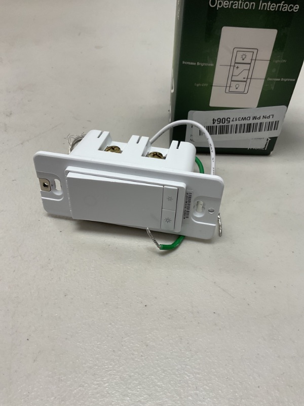 Photo 1 of Humpptom Light Switch, Dimmer Switch with Wireless Remote Control, Single Pole Smart Switch Support 2.4G&5G Compatible with Alexa