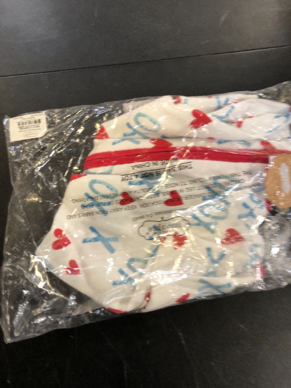 Photo 1 of Mud Pie Baby Girl's Toddler Pajamas, Blue Valentine