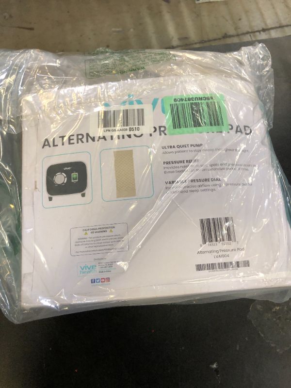 Photo 1 of Vive Alternating Air Pressure Mattress Pad - The Original Bed Sore Prevention Solution - Hospital & Home Mattress Topper - Includes Waterproof, Heat Resistant Ulcer Cushion Pad & Whisper Quiet Pump