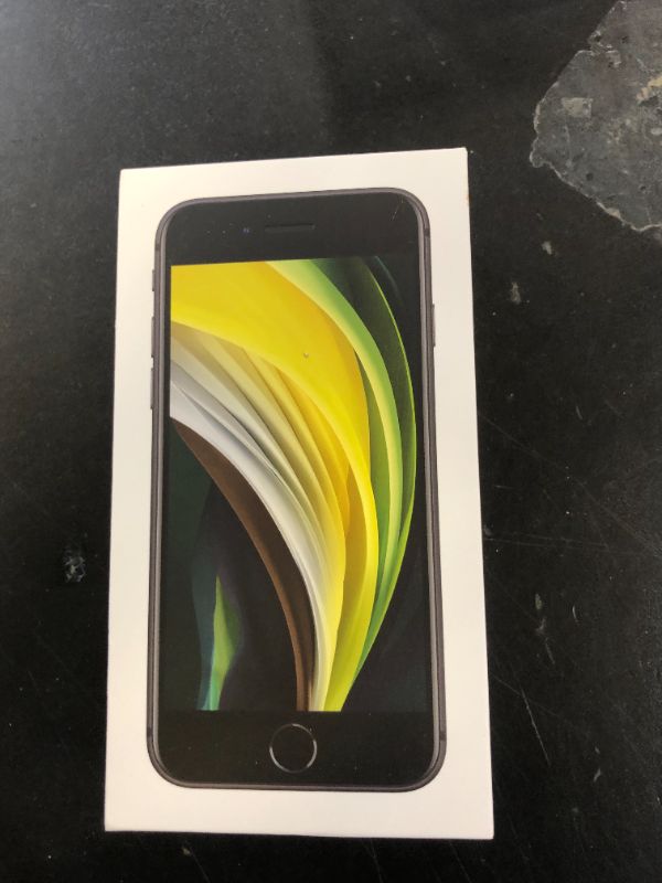 Photo 1 of New Simple Mobile Prepaid - Apple iPhone SE (256GB) - Black [Locked to Carrier - Simple Mobile]