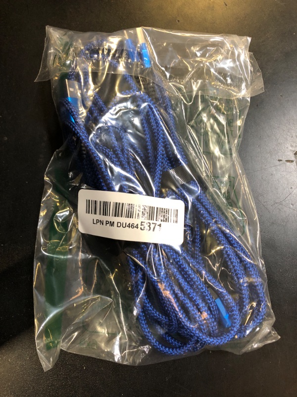 Photo 1 of sweguard USB Type C Cable 3.1A Fast Charging [2Pack,10ft+10ft], USB-A to USB-C Charger Nylon Braided Cord for Samsung Galaxy S21 S20 S10 S9 S8 Plus,Note 20 10 9 8 7,A71 A51 A32,LG,Moto,PS5-Blue