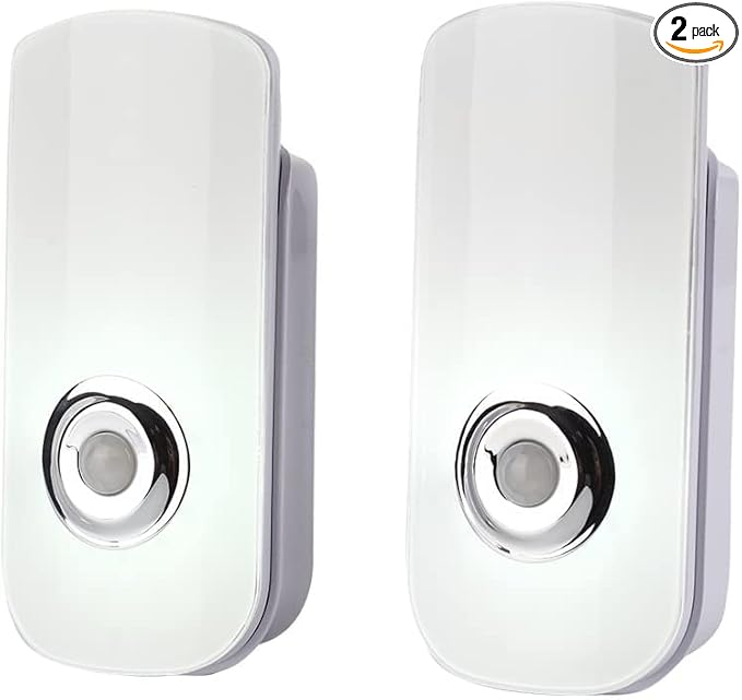 Photo 1 of Bonashi LED Motion Sensor Night Lights 3-in-1, Rechargeable Emergency Flashlight, Auto Sensing Wall Mount or Portable LED Torch - Blue