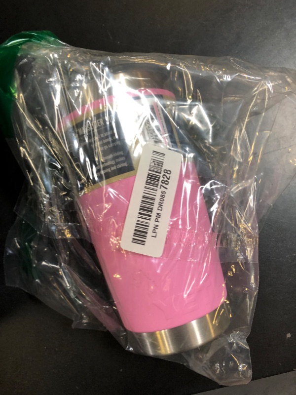 Photo 1 of YETI Rambler 20 oz Tumbler, Stainless Steel, Vacuum Insulated with MagSlider Lid, Power Pink