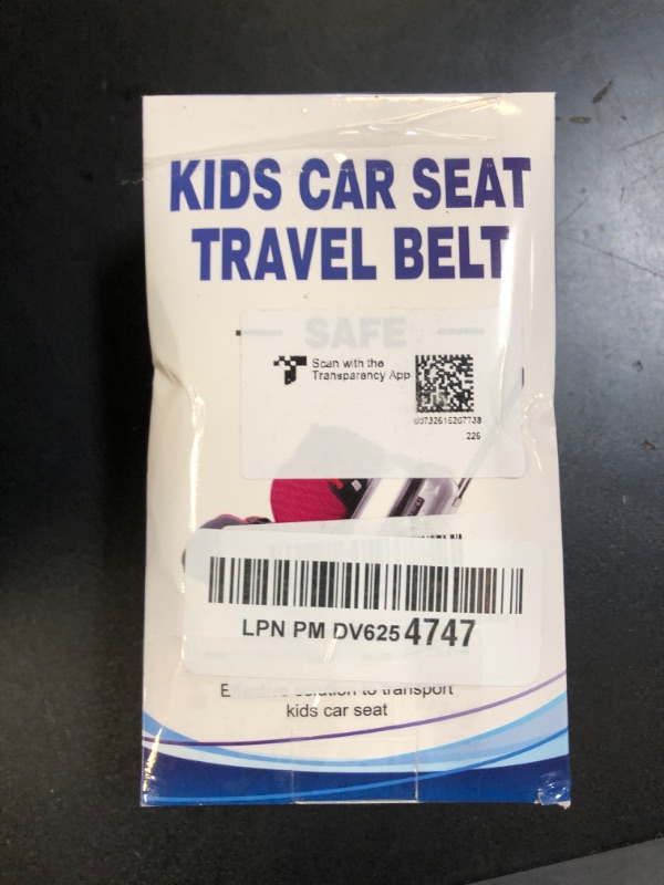Photo 1 of Car Seat Belt Strap to Suitcase, Convert Kid Car Seat and Carry-on Luggage to Airport Stroller Carrier,Safe Travel Solution for Transport (Orange)