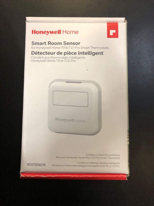 Photo 1 of Honeywell Home RCHTSENSOR-1PK, Smart Room Sensor works with T9/T10 WIFI Smart Thermostats