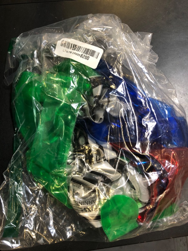 Photo 1 of megasumer Inflatable Army 12 Inflatable Light Saber Sword Toys - 4 Green, 4 Red 4 Blue Lightsabers - Party Favor, Halloween Costume, Treats, Christmas Stocking Stuffer, Pool, Yoda, Sith, Jedi
