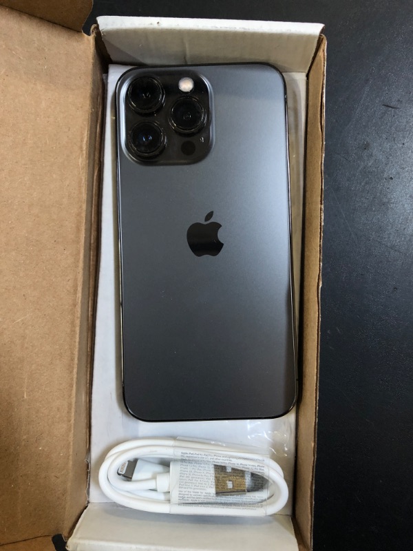 Photo 1 of Apple iPhone 13 Pro, 512GB, Graphite - Unlocked (Renewed)