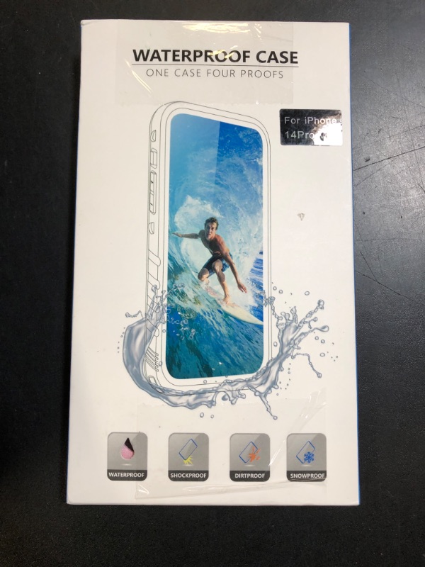 Photo 1 of Cozycase Compatible with iPhone 14 Pro Max Waterproof Case - Full Body Shockproof Dustproof Dropproof Built in Screen Protector Rugged Waterproof Case for iPhone 14 Pro Max 6.1 Inch Pink
