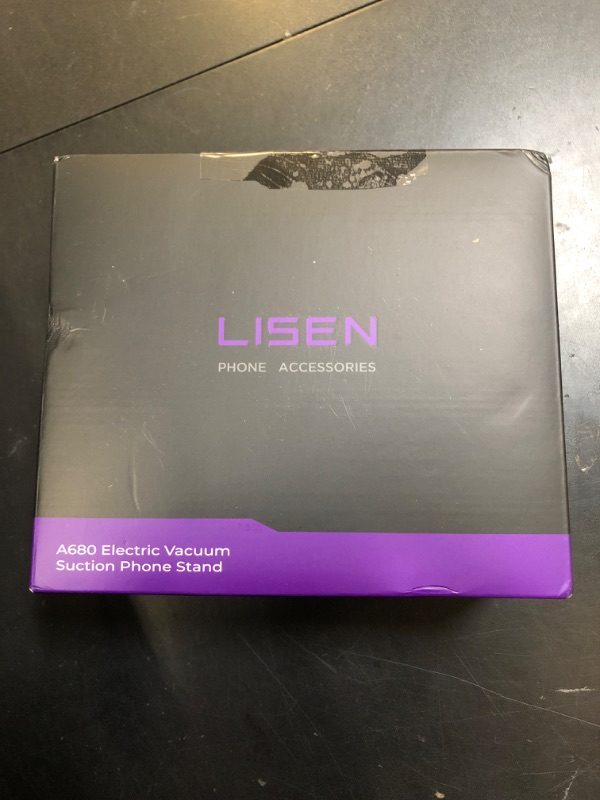 Photo 1 of LISEN Car Phone Holder Mount,Electric Suction Cup Phone Mount,0% Incident Security Monitor ? 0.1S Operation ? Fit Any Angle,Any Position for iPhone Android and All Smartphones,All Thick Case